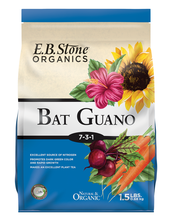 EB Stone Bat Guano 7-3-1  1.5lbs